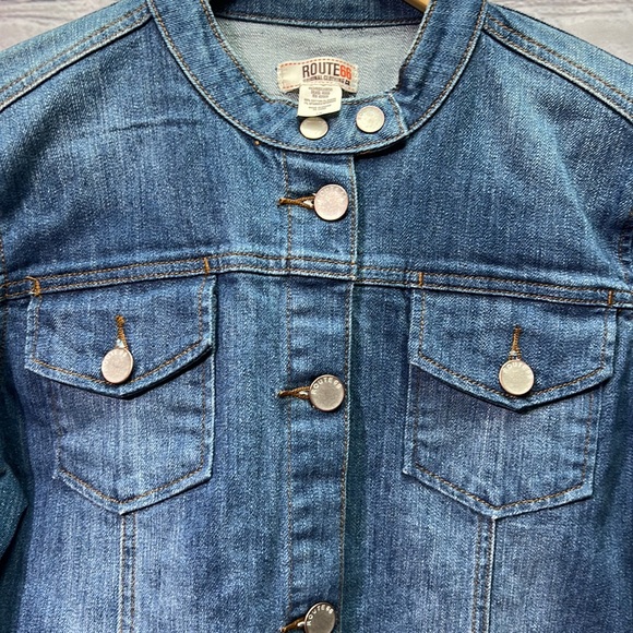 Route 66 NWT Denim Jacket - size Large - Picture 8 of 12